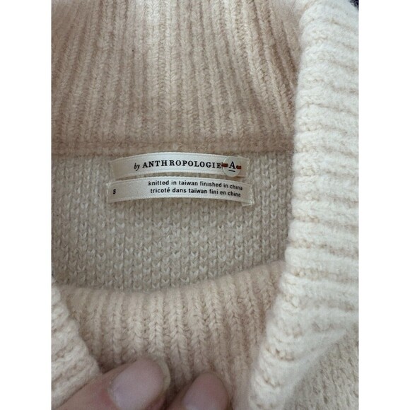 Pink Patterned Women's Sweater - Picture 6 of 7